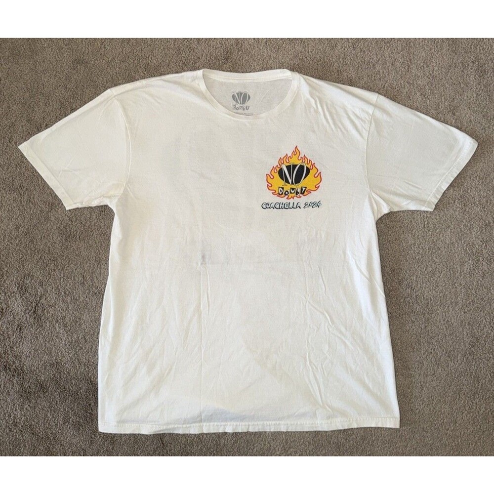 No Doubt Coachella 2024 Graphic T-Shirt Size XL Gwen Stefani